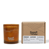 Firenze Leather 250g Scented Soy Candle