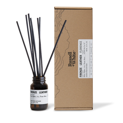 Firenze Leather 100ml Reed Diffuser