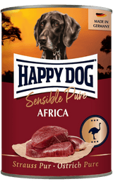 Pure Ostrich Wet Dog Food (Africa)