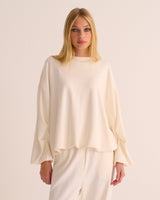Cloud Dancer Organic Cotton Sweatshirt