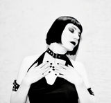 Necessary Evil Aphrodite Plunge Cowl Neck Top