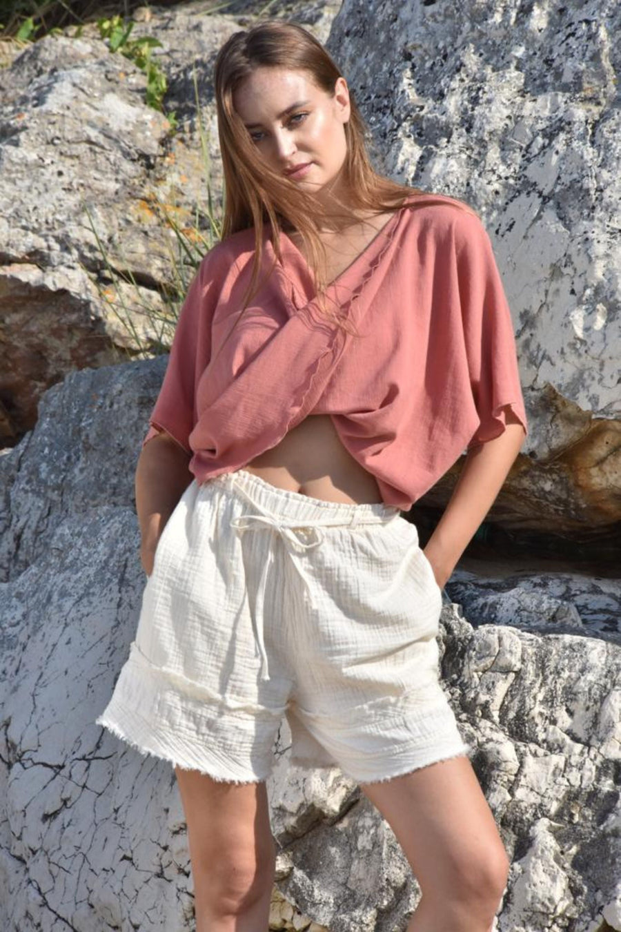 LOTUS Top in Blush