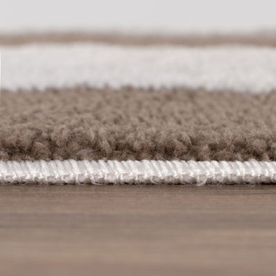 Loft Checkerboard Brown Rug