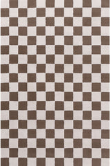 Loft Checkerboard Brown Rug