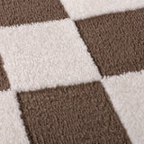 Loft Checkerboard Brown Rug