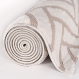 Loft Chevron Beige Rug