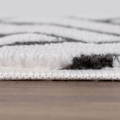 Loft Chevron Dark Grey Rug