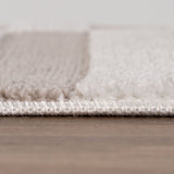 Loft Striped Beige Rug