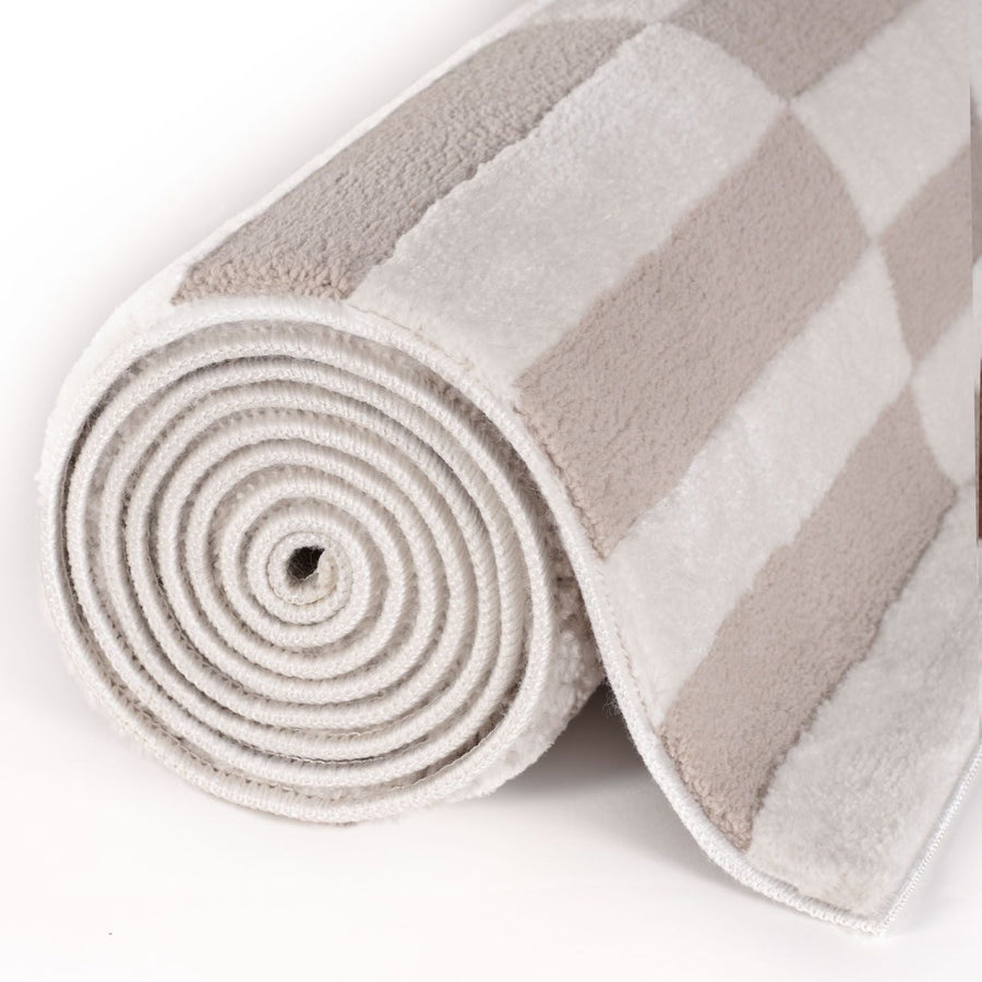 Loft Striped Beige Rug