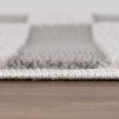 Loft Striped Grey Rug