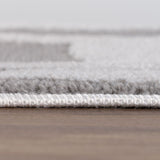Loft Abstract Grey Rug