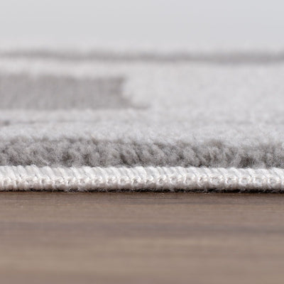 Loft Abstract Grey Rug