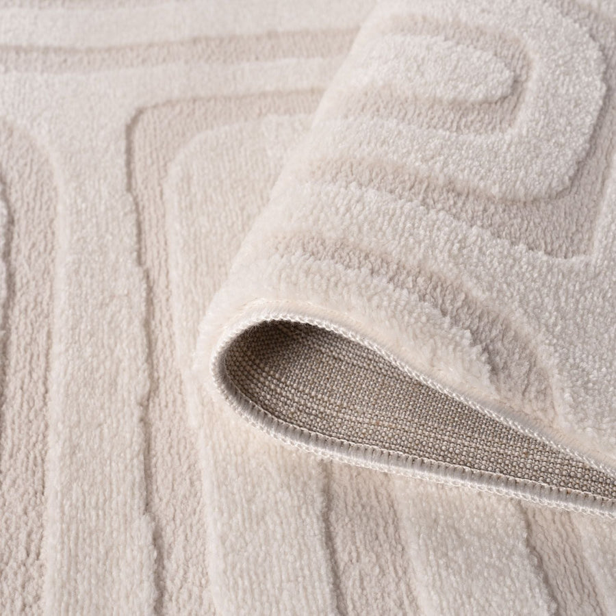 Loft Geometric Cream Rug
