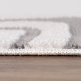 Loft Geometric Grey Rug