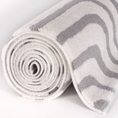Loft Geometric Grey Rug