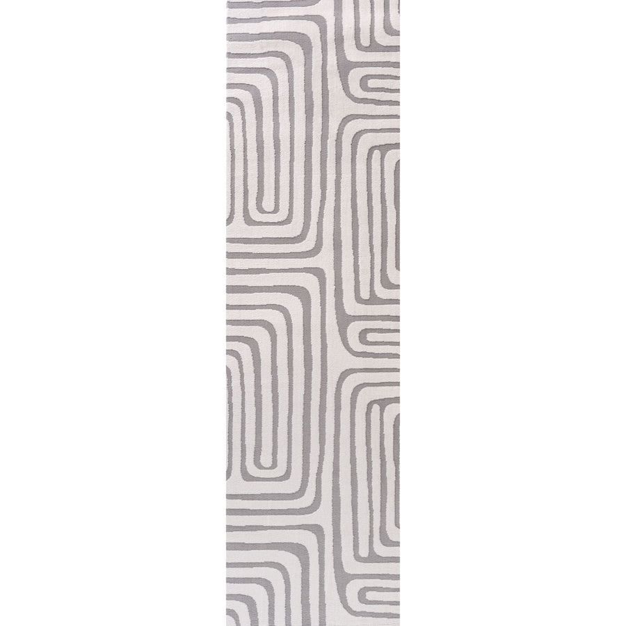 Loft Geometric Grey Rug