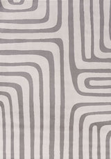 Loft Geometric Grey Rug