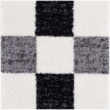 Myshaggy Geometric Grey Rug