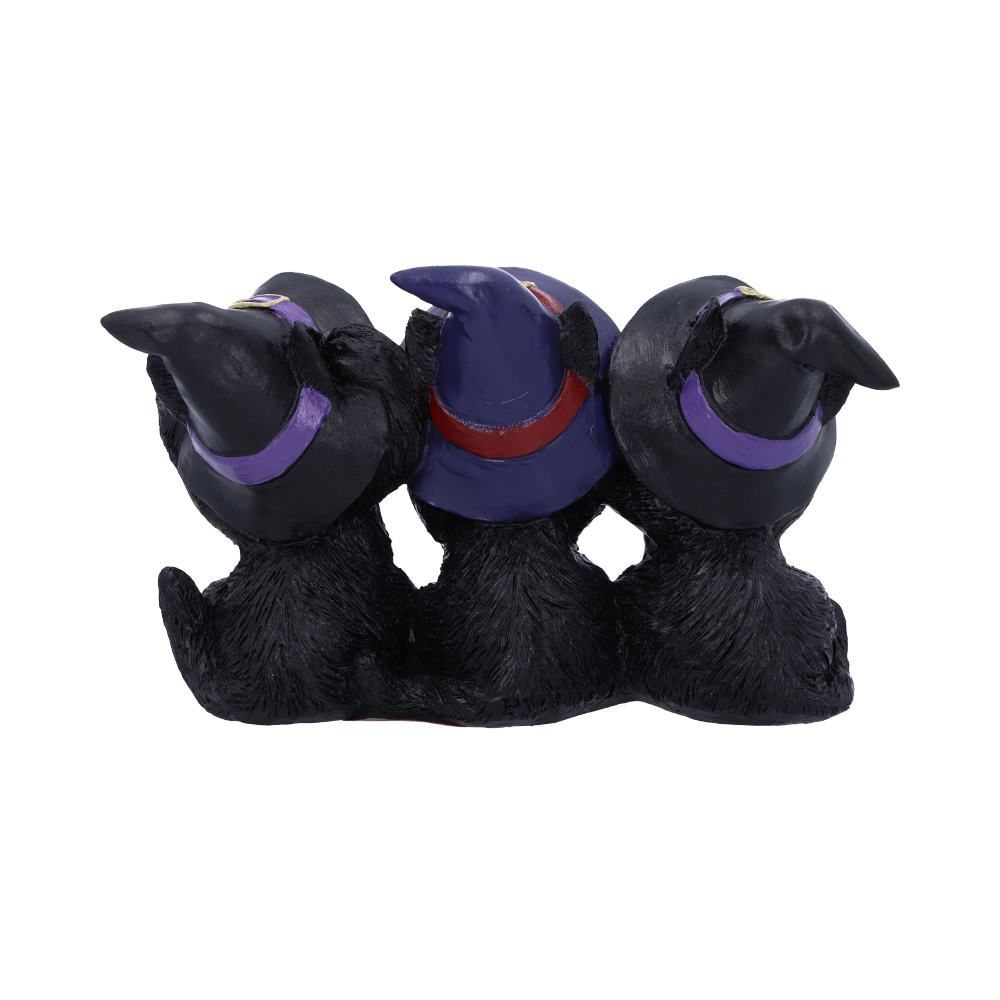 Nemesis Now Three Wise Black Cats
