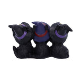 Nemesis Now Three Wise Black Cats