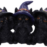 Nemesis Now Three Wise Black Cats