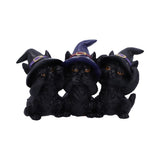 Nemesis Now Three Wise Black Cats