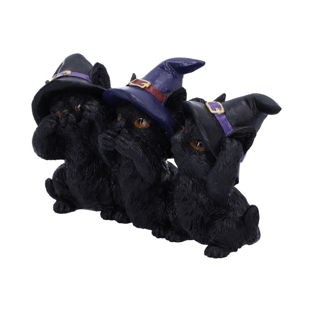 Nemesis Now Three Wise Black Cats