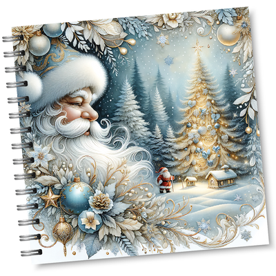 Nordic Santa Square Notebook