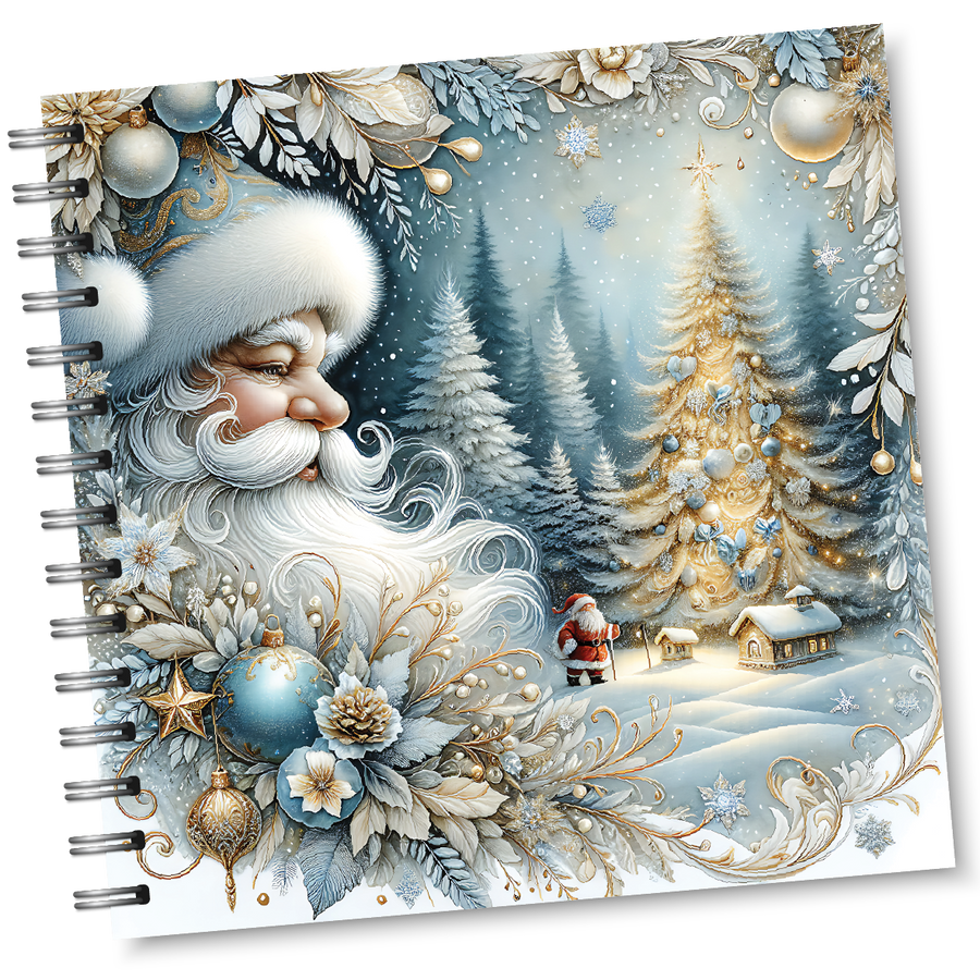 Nordic Santa Square Notebook