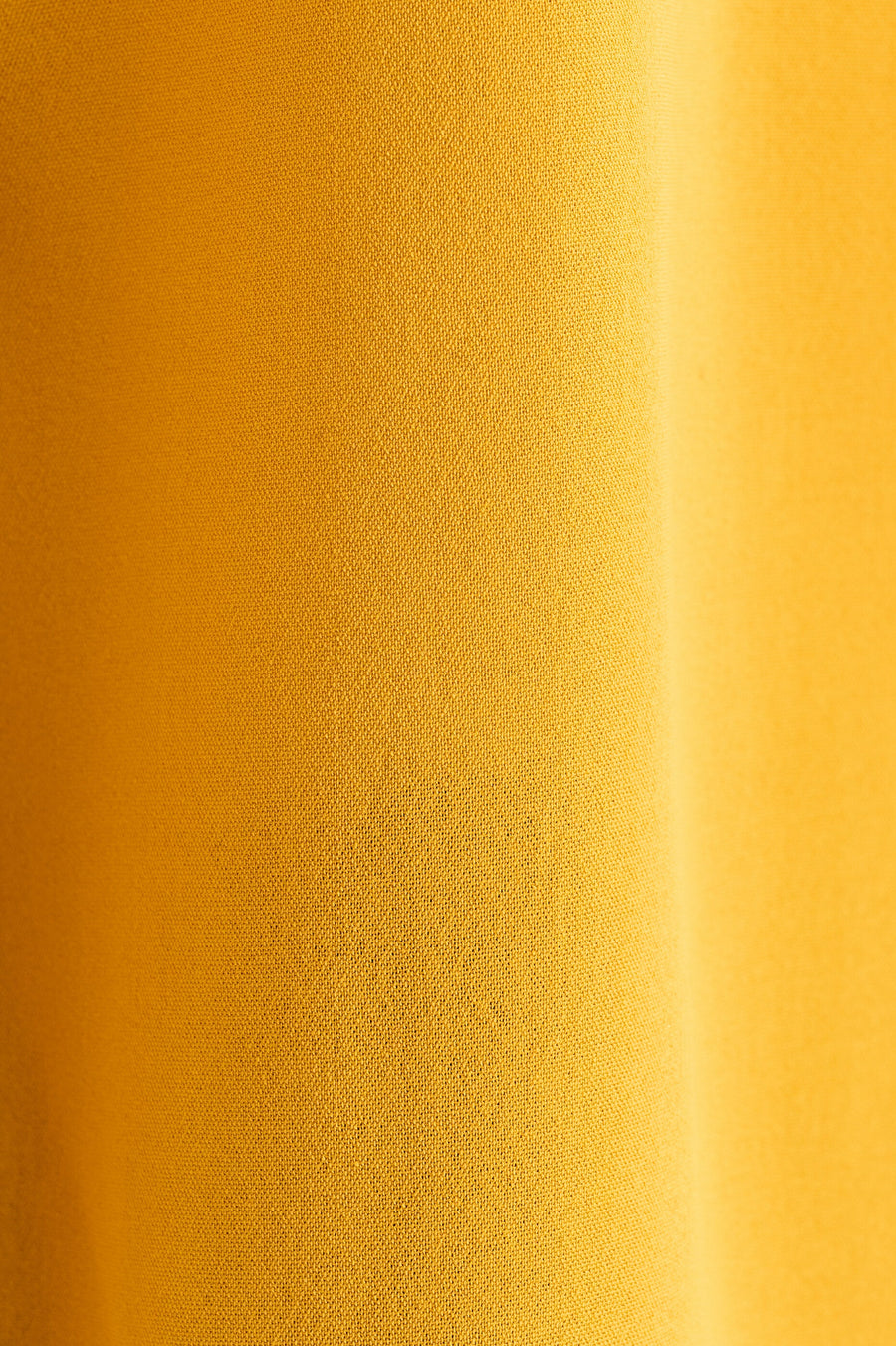 Octavia Crepe Petal Collar Blouse - Mustard