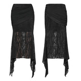Punk Rave Arti Fishtail Skirt