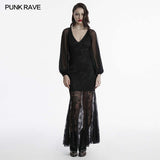 Punk Rave Calliope Goth Night Bat Dress