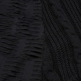 Punk Rave Anastasia Gothalyptic Knitted Fishtail Skirt with Lace Up Features