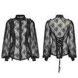 Punk Rave Padme Lace Transparent Shirt