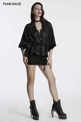 Punk Rave Augusta Constellation Print Kimono Top or Jacket