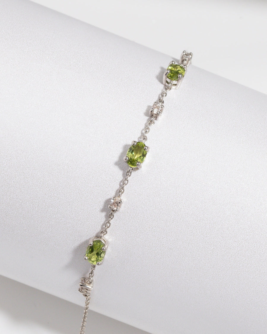 Mini Set 2 - Peridot Jewellery Set in Sterling Silver