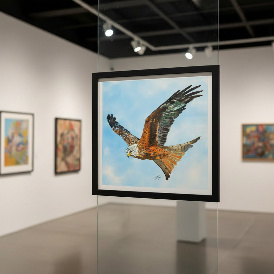 Sammy's Red Kite Fine Art Print