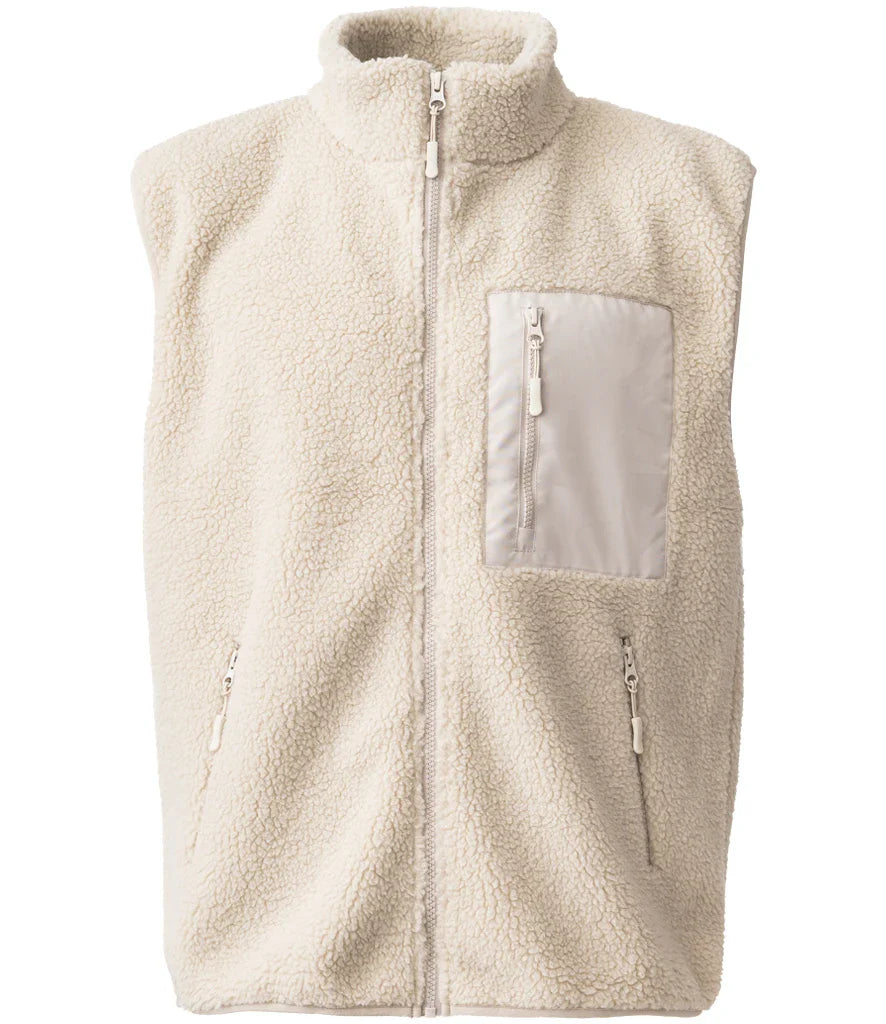 Unisex Borg Fleece Gilet
