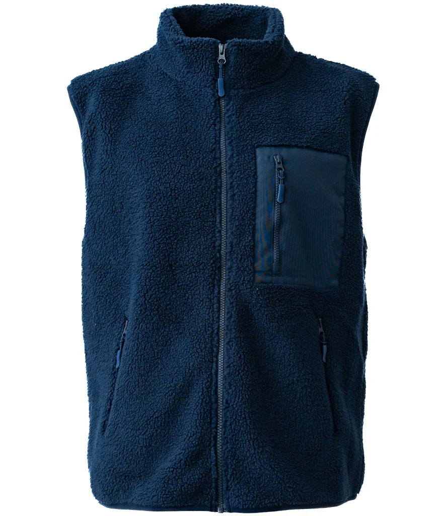 Unisex Borg Fleece Gilet
