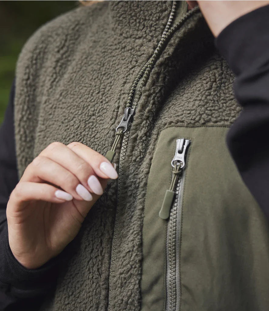 Unisex Borg Fleece Gilet