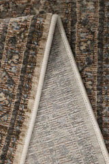 Raja Medallion Vintage Rug – Brown Heritage Elegance