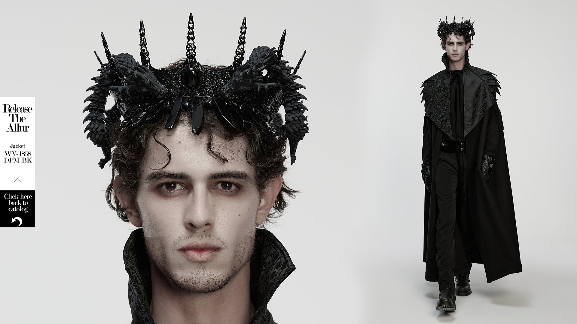Punk Rave Goth Coiling Dragon Crown