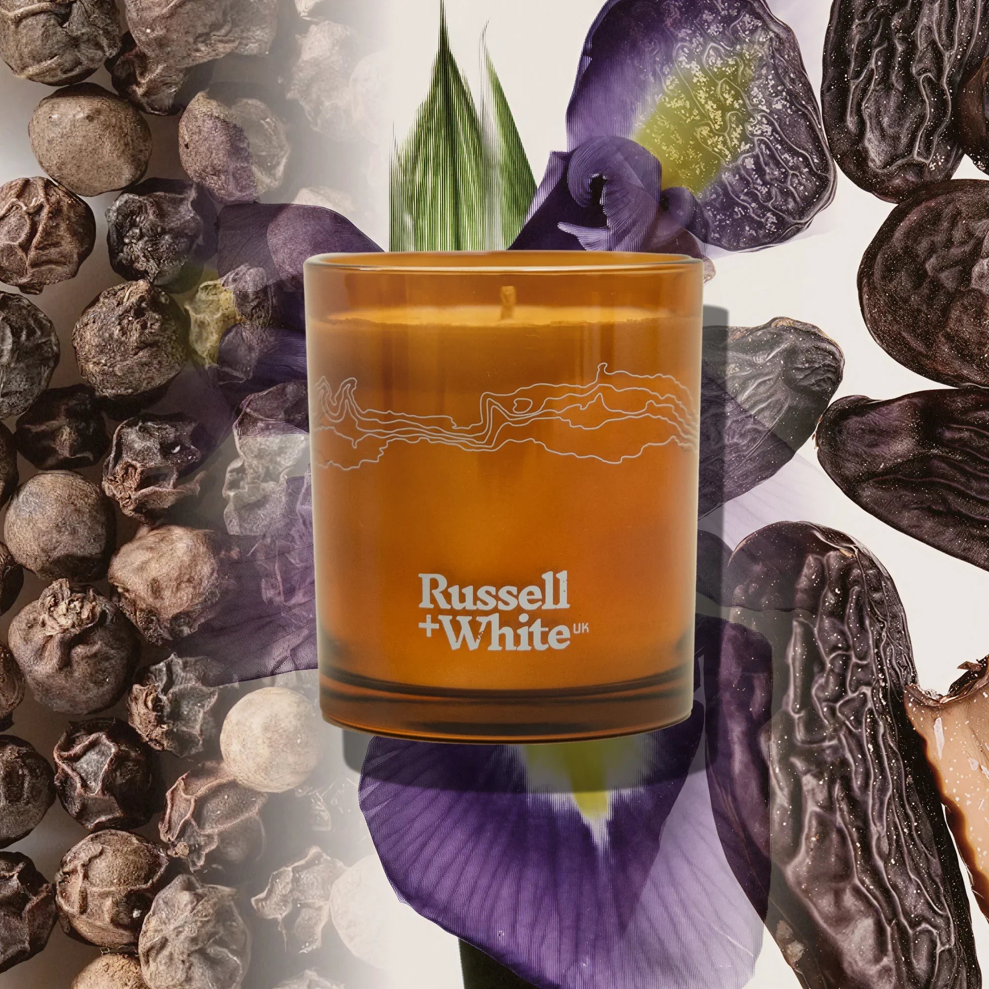 Firenze Leather 250g Scented Soy Candle Refill