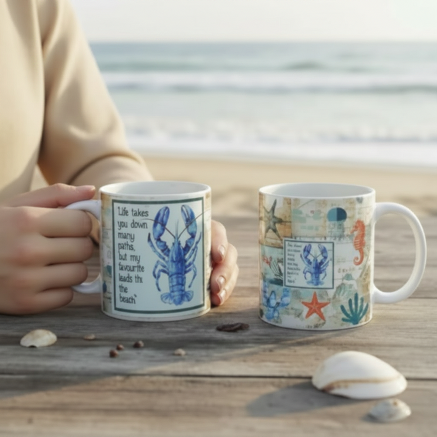 Life Takes You Down Many Paths Ceramic Mug