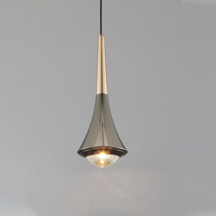 Dropping Pendant Light LED Integrated Adjustable Height Warm Light