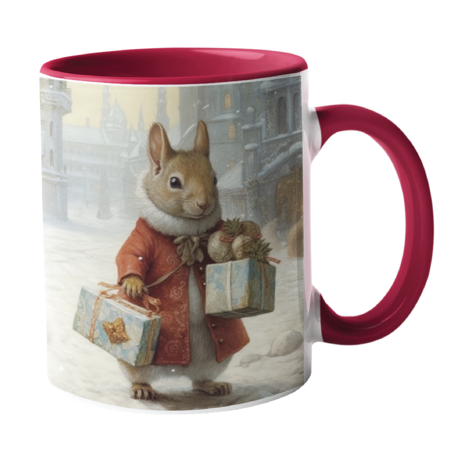 Victorian Squirrel Mug