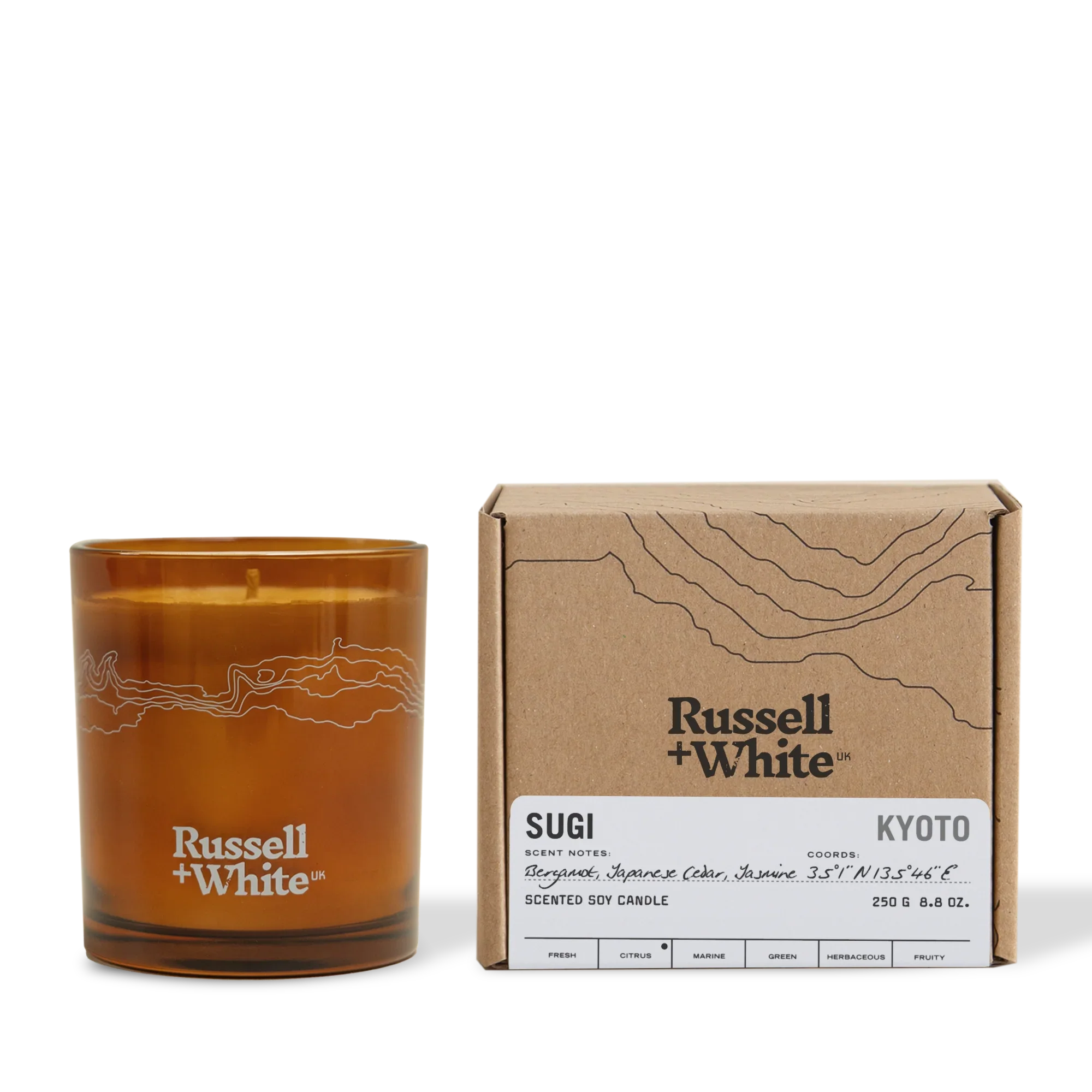 Sugi 250g Scented Soy Candle