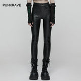 Punk Rave Ravenna Leggings - Black Prism Finish