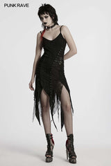 Punk Rave  Honey Irregular Split Dress