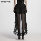 Punk Rave Dila Romantic Chiffon Skirt